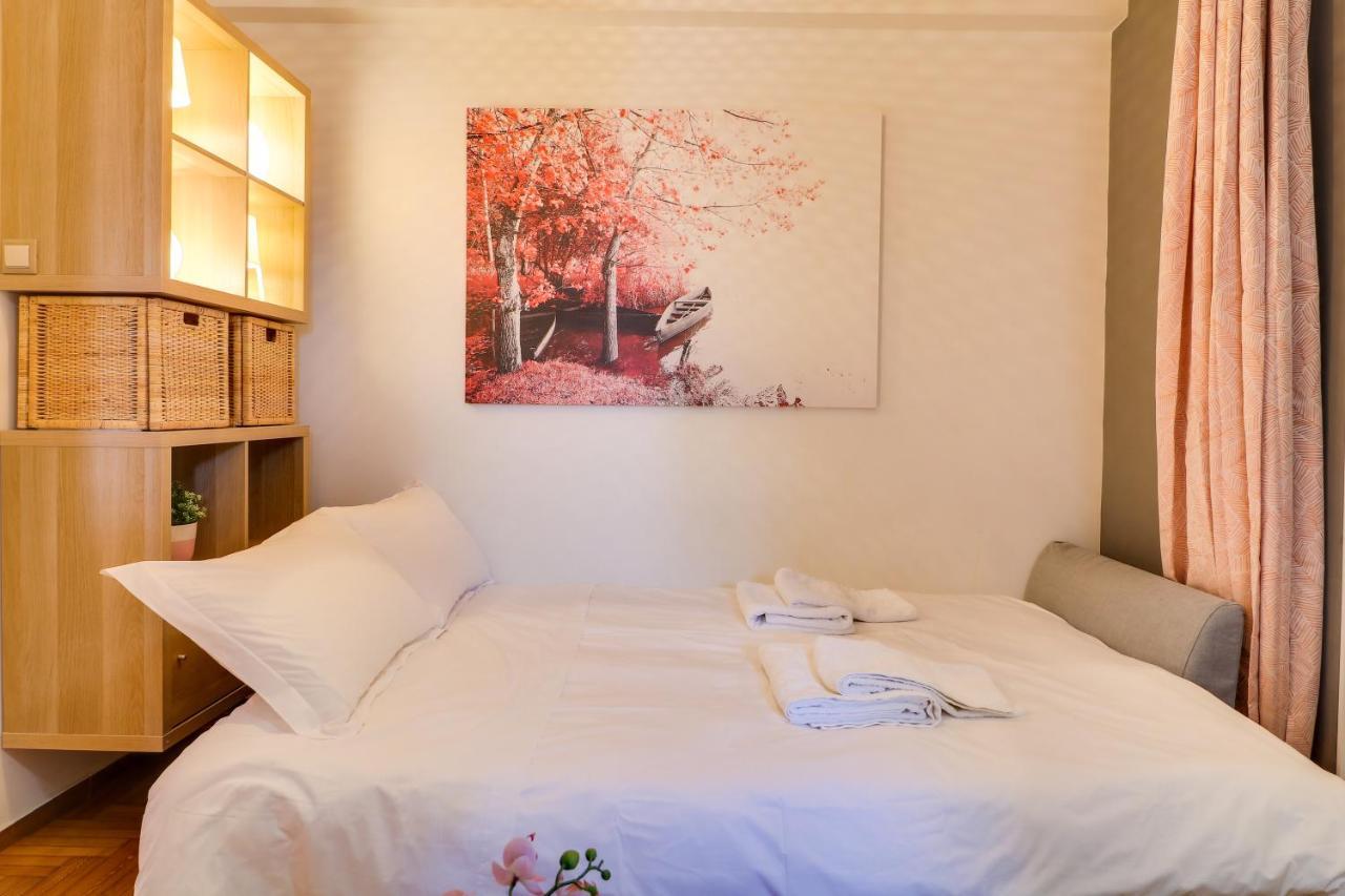 Spacious Central Flat☆3Min To Metro☆Ac|Netflix|Pc Atenas Exterior foto
